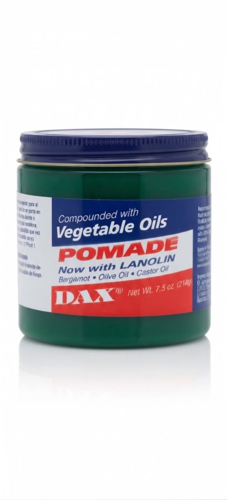 DAX pomade with vegetable oils and lanolin, 7.5 oz