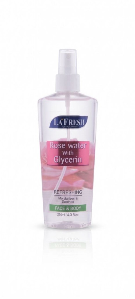 La Fresh rose water with glycerin, 250 ml